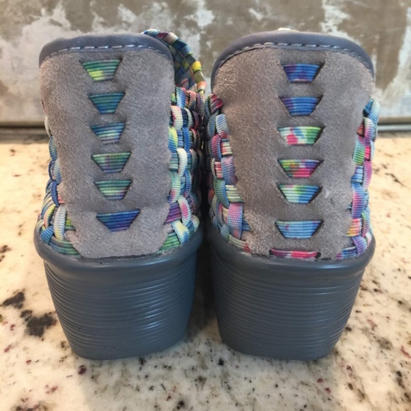 BM Bernie Mev Platform Multicolor Shoes Wm Sz 9 - Picture 4 of 7